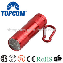 Pocket emergecy mini 9 led leuchte torch